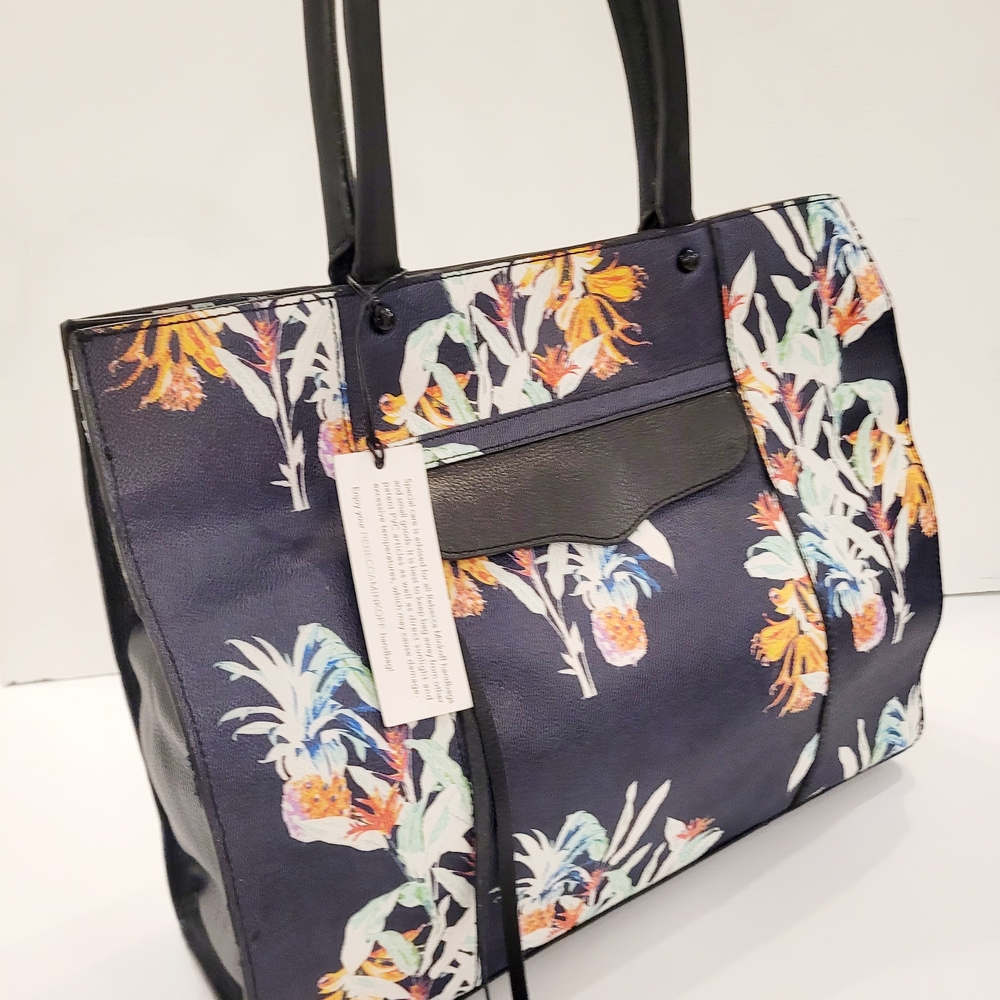 Rebecca Minkoff Hawaiian Print Tote - Picture 2 of 8
